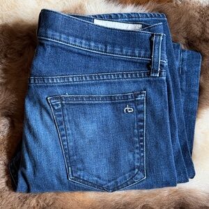 rag and bone slim leg jeans (size 33)